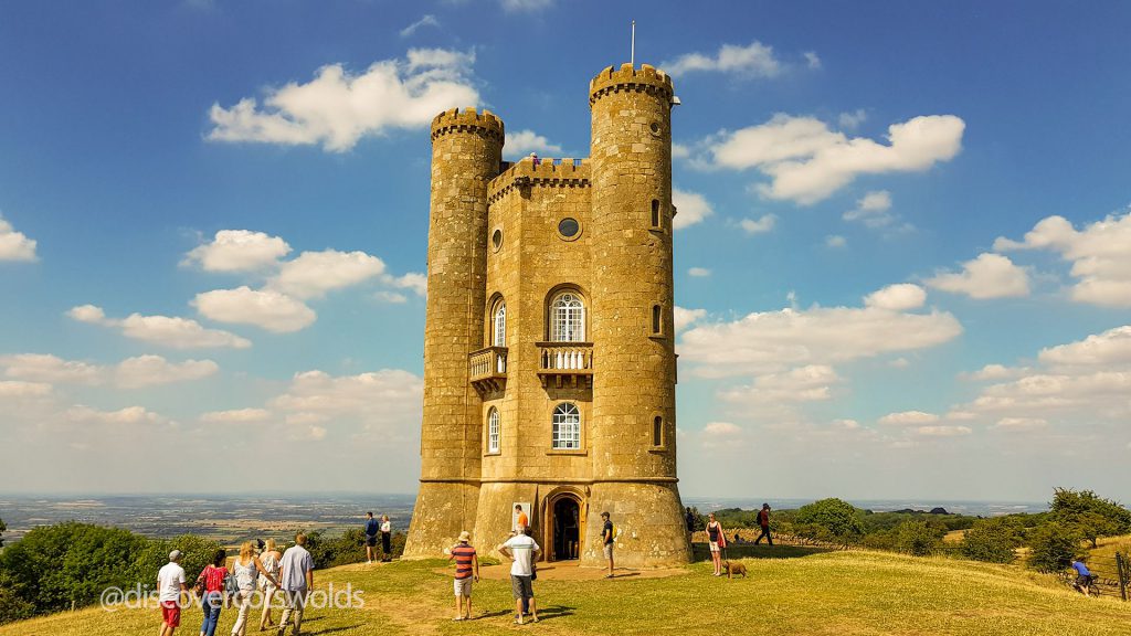 Broadway Tower on a sunny summer's day