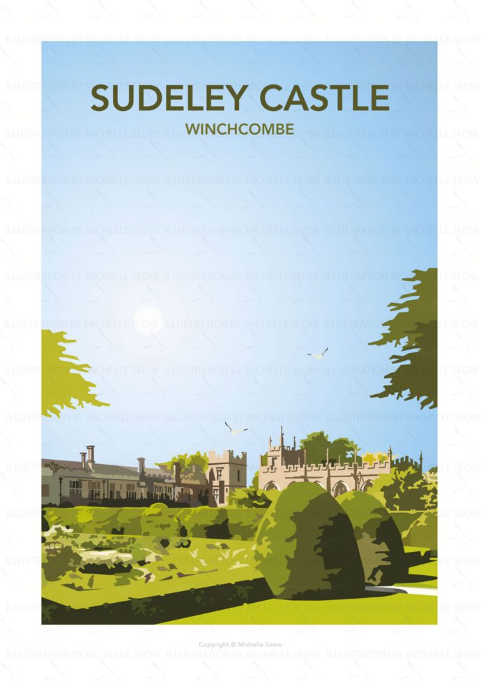 Portrait illustration of Sudeley Castle