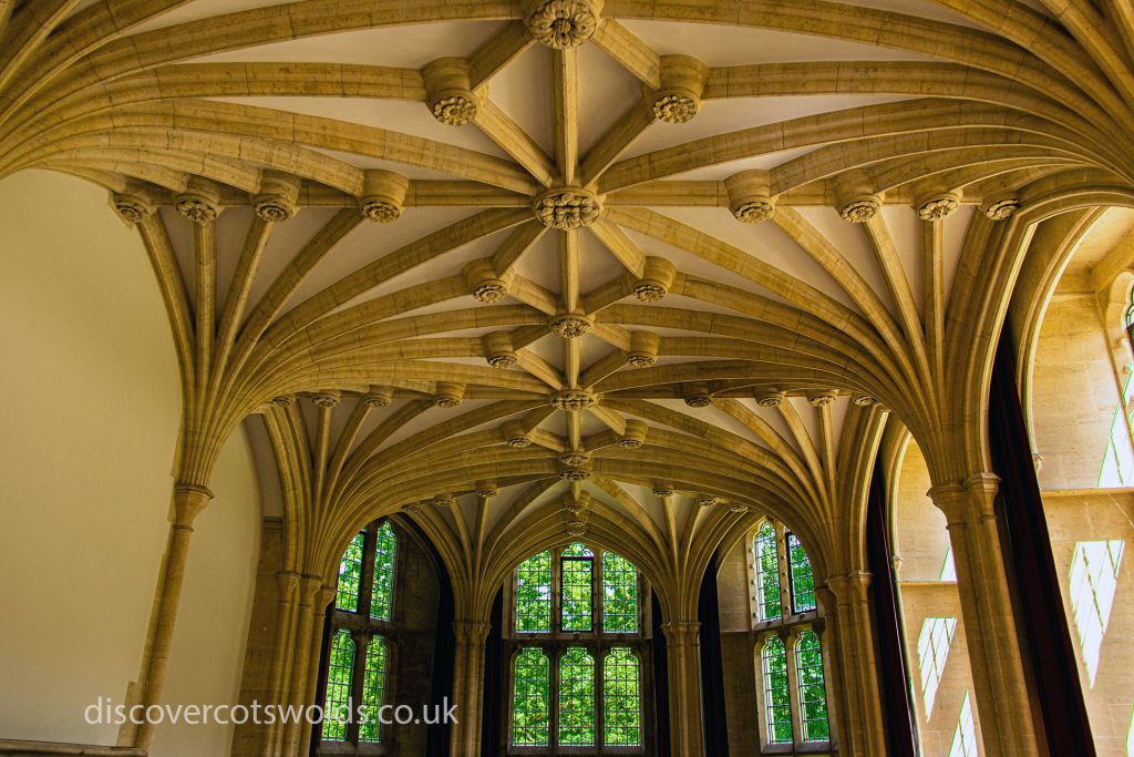 Woodchester Mansion vaulted ceiling
