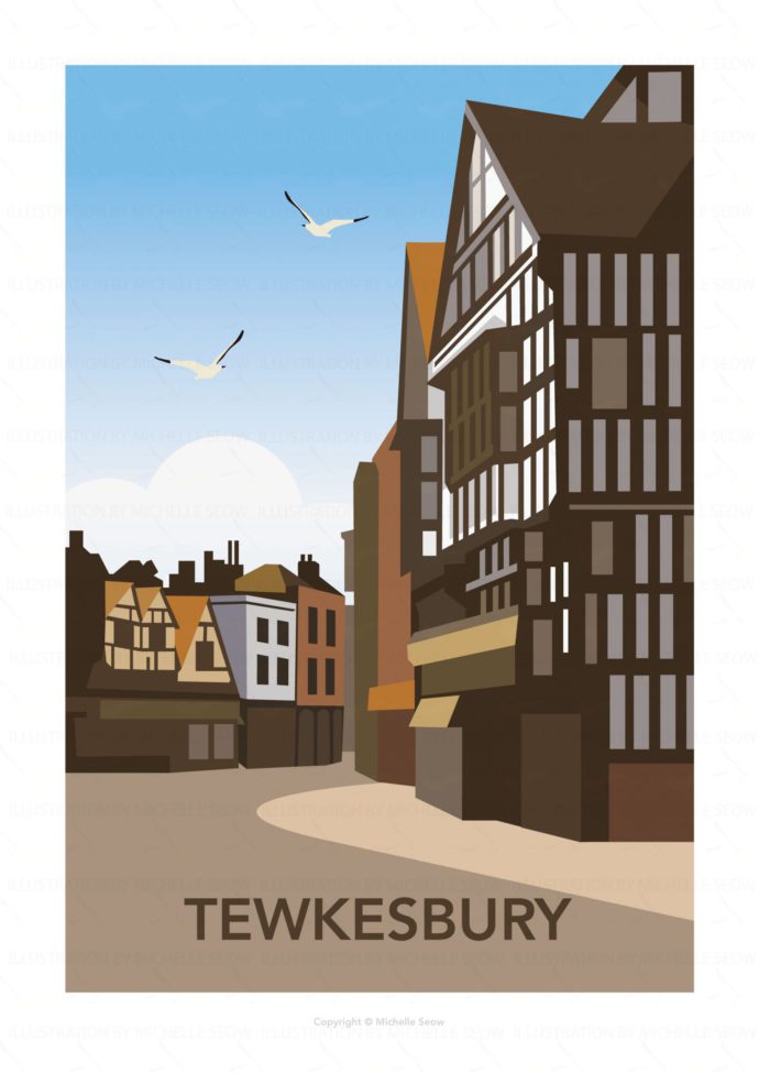 Illustration of Tewkesbury