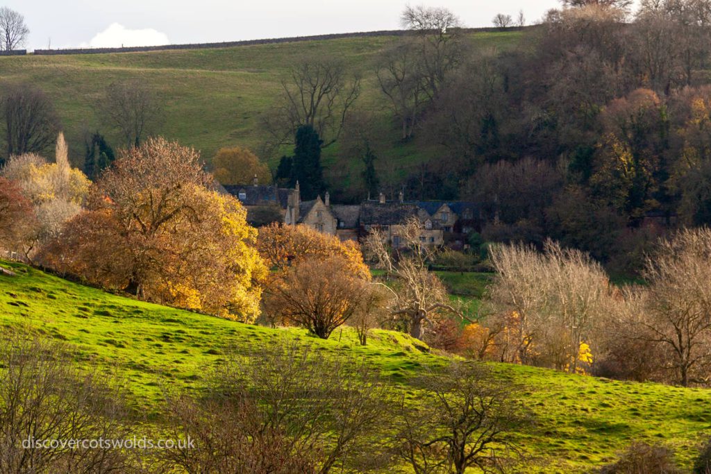 Cotswolds countryside in autumn